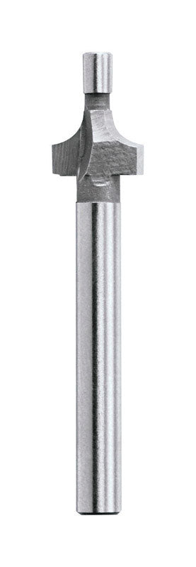 Dremel 1/8 in. D X 1/8 in. X 2-3/4 in. L High Speed Steel 2-Flute Corner Rounding Router Bit