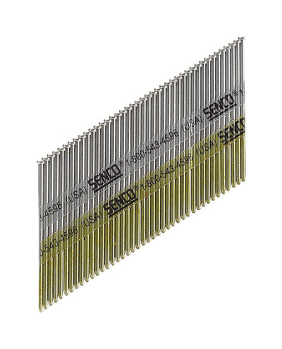 Senco 2-1/2 in. 15 Ga. Angled Strip Bright Finish Nails 34 deg 3000 pk