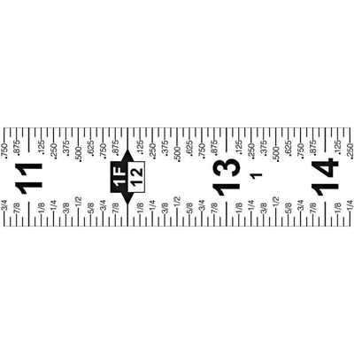 Lufkin Quikread 25 ft. L X 1 in. W Hi-Viz Tape Measure 1 pk