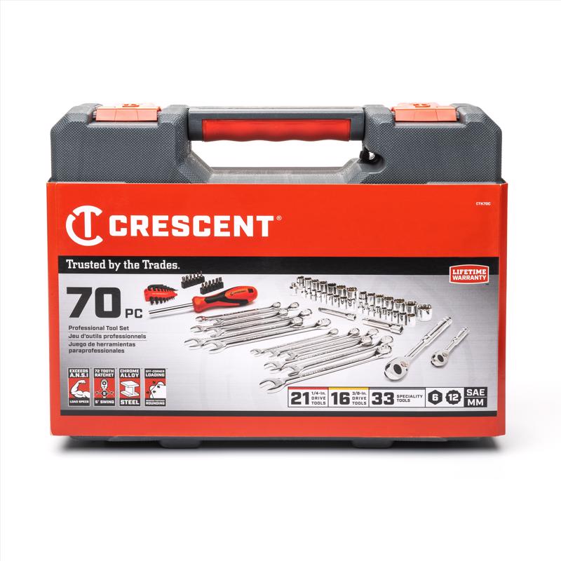Crescent 3/8 in. drive Metric and SAE 6 and 12 Point Mechanic&