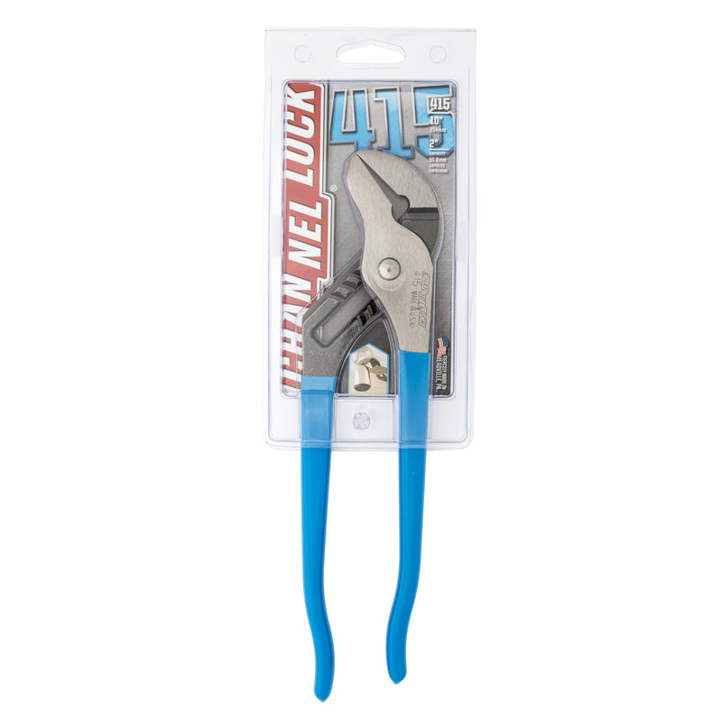 Channellock 10 in. Carbon Steel Smooth Jaw Tongue and Groove Pliers