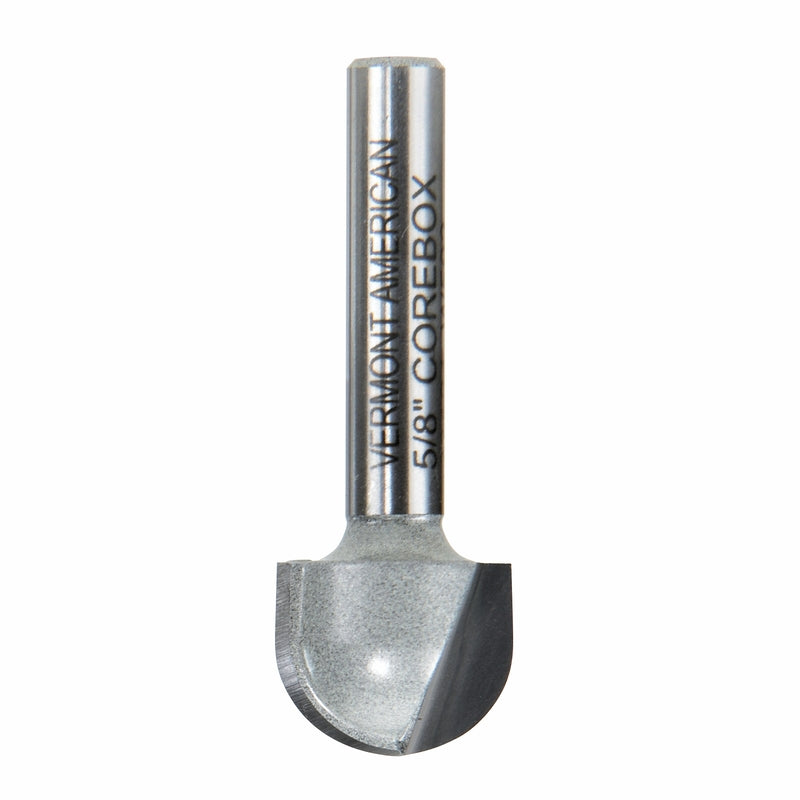 Vermont American 5/8 in. D X 5/8 in. X 1-3/4 in. L Carbide Tipped Core Box Router Bit
