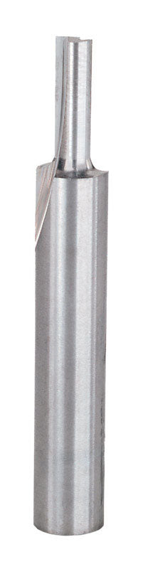 Freud 1/8 in. D X 1-3/4 in. L Carbide Double Flute Straight Router Bit