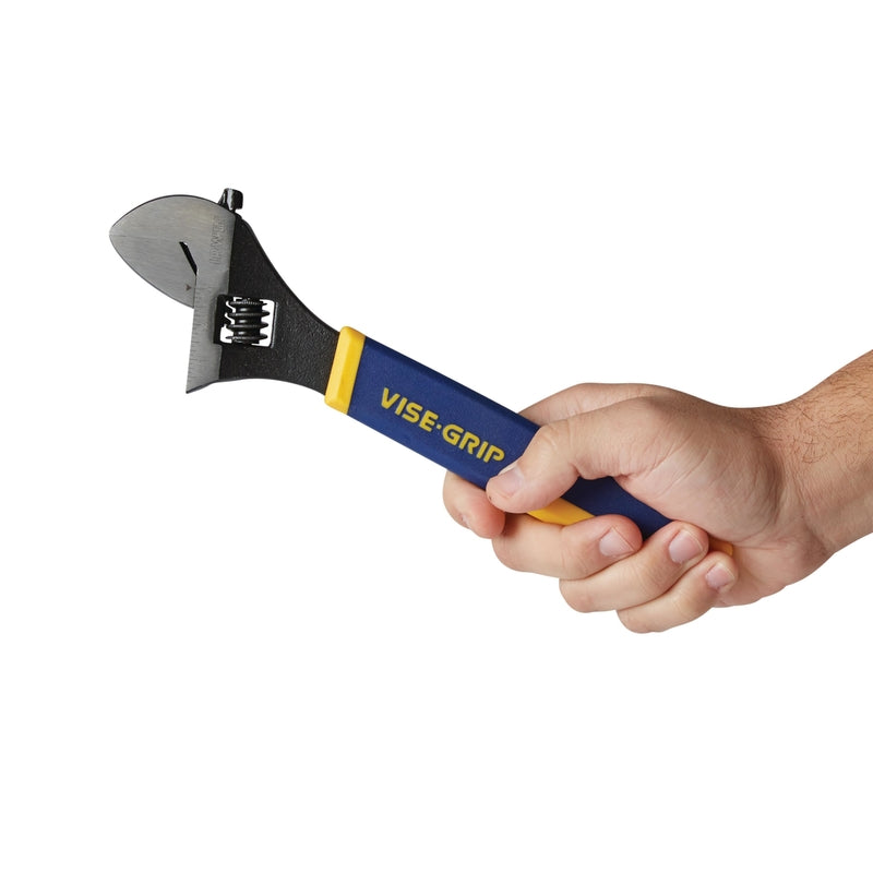 Irwin Vise-Grip 1-1/4 in. Metric and SAE Adjustable Wrench 10 in. L 1 pc