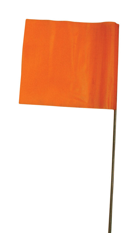 C.H. Hanson 36 in. Orange Marking Flags Polyvinyl 100 pk