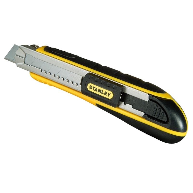 Stanley FatMax 7 in. Retractable Snap-Off Utility Knife Black/Yellow 1 pk