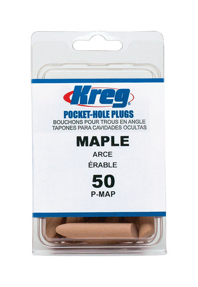 Kreg Maple Wood Plugs 1-1/2 in. 1 pc