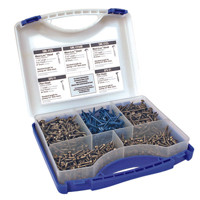 Kreg No. 6, No. 7, No. 8 X 2.06 in. L Square Pocket-Hole Screw Kit 675 pk