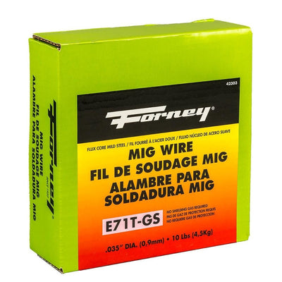 Forney 0.035 in. Mild Steel MIG Welding Wire 10 lb