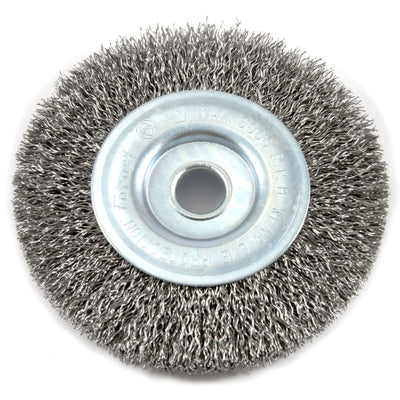 Forney 6 in. Crimped Wire Wheel Brush Metal 6000 rpm 1 pc