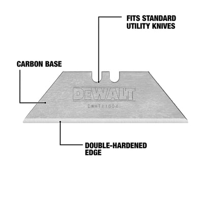 DeWalt Steel Heavy Duty Replacement Blade 2-1/2 in. L 75 pc
