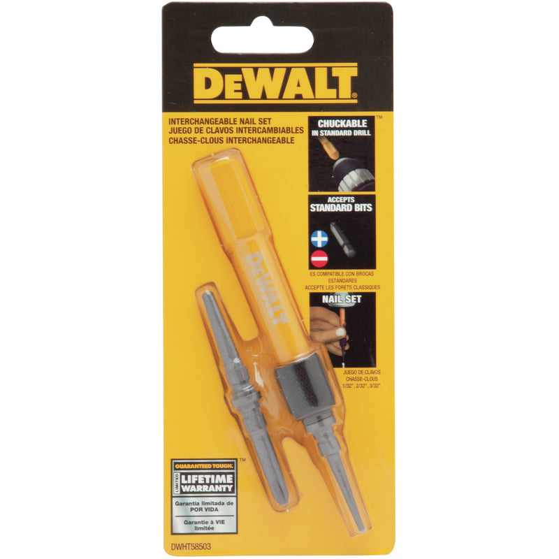 DeWalt 4-3/4 in. Nail Set 1 pc