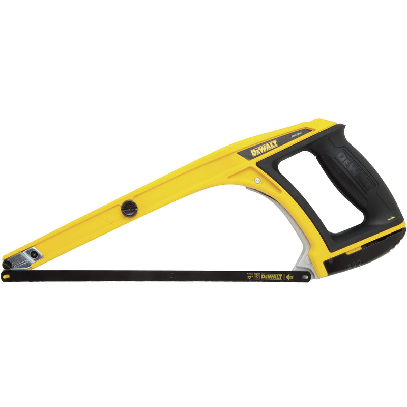 DeWalt 12 in. Carbon Steel Hacksaw Black/Yellow 1 pc