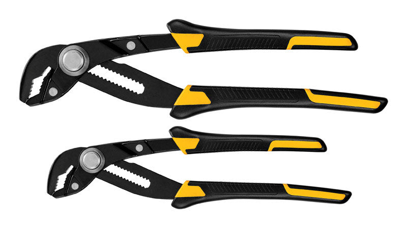 DeWalt 8-10 in. Alloy Steel Push-Lock Pliers Set