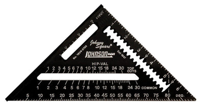 Johnson 7 in. L X 10 in. H Aluminum Rafter Square