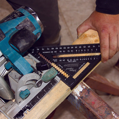 Johnson 7 in. L X 10 in. H Aluminum Rafter Square