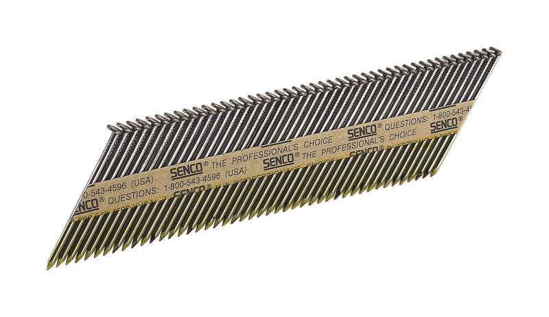 Senco 2-3/8 in. .113 Ga. Angled Strip Bright Framing Nails 34 deg 2500 pk