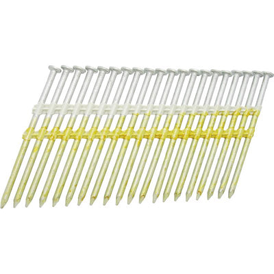 Grip-Rite 3-3/4 in. 10 Ga. Angled Strip Hot-Dip Galvanized Framing Nails 21 deg 2000 pk