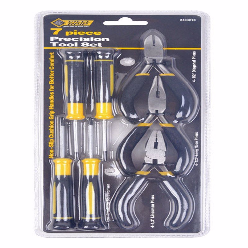 Steel Grip Precision Tool Set 7 pc