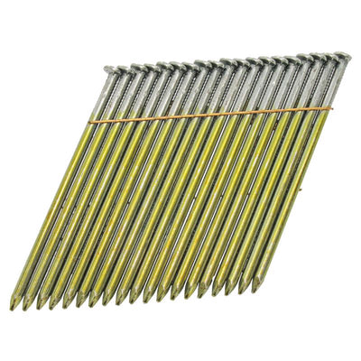 Grip-Rite 2 in. 11-1/2 Ga. Angled Strip Bright Framing Nails 28 deg 2500 pk