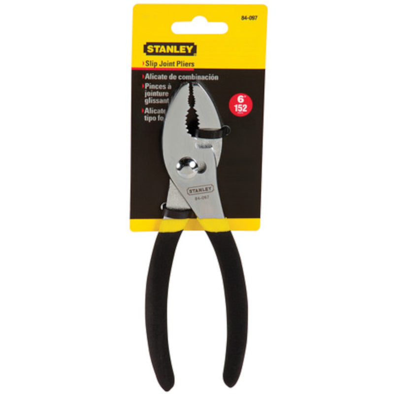 Stanley 6 in. Drop Forged Steel Slip Joint Pliers