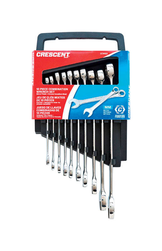 Crescent 12 Point Metric Wrench Set 10 pk