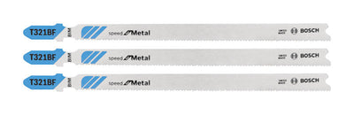 Bosch 5-1/4 in. Bi-Metal T-Shank Wavy set and milled Jig Saw Blade 12 TPI 3 pk