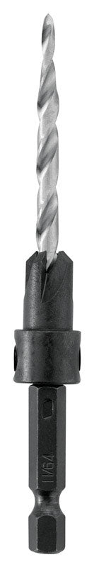 Irwin 3/8 in. X 11/64 in. D High Speed Steel Wood Countersink 1 pc