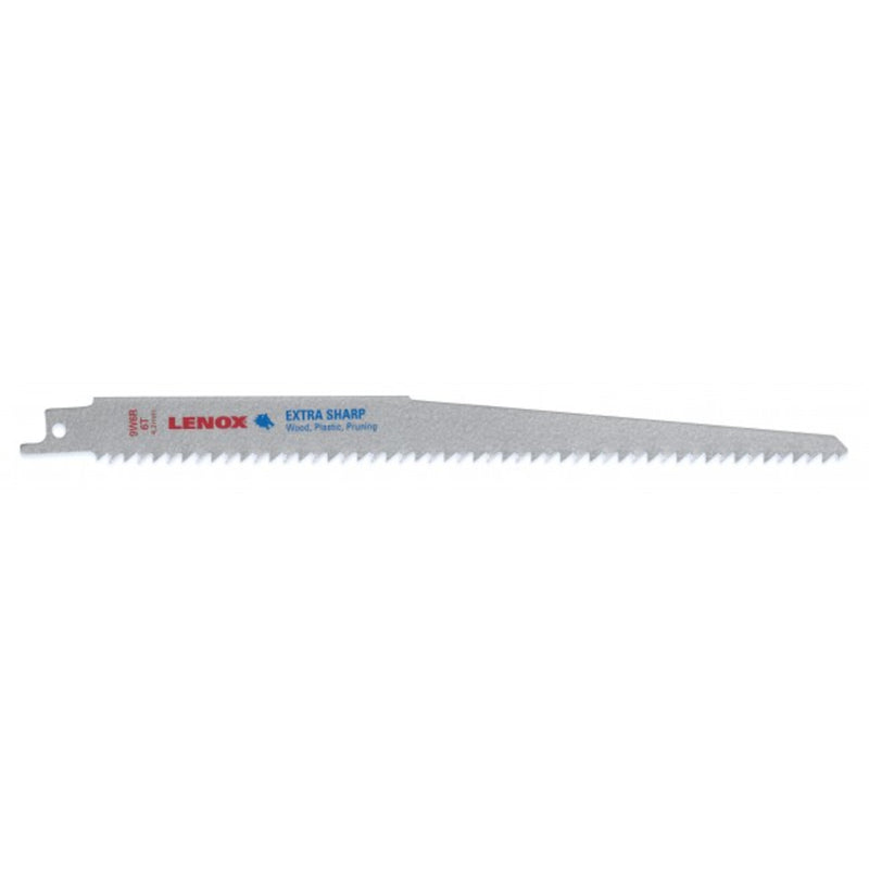 Lenox 9 in. Bi-Metal Reciprocating Saw Blade 6 TPI 5 pk
