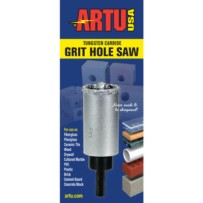 ARTU 1 in. Carbide Grit Hole Saw 1 pc