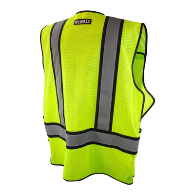 DeWalt Reflective Class 2 Hi-Vis Breakaway Vest Green 4X/6X