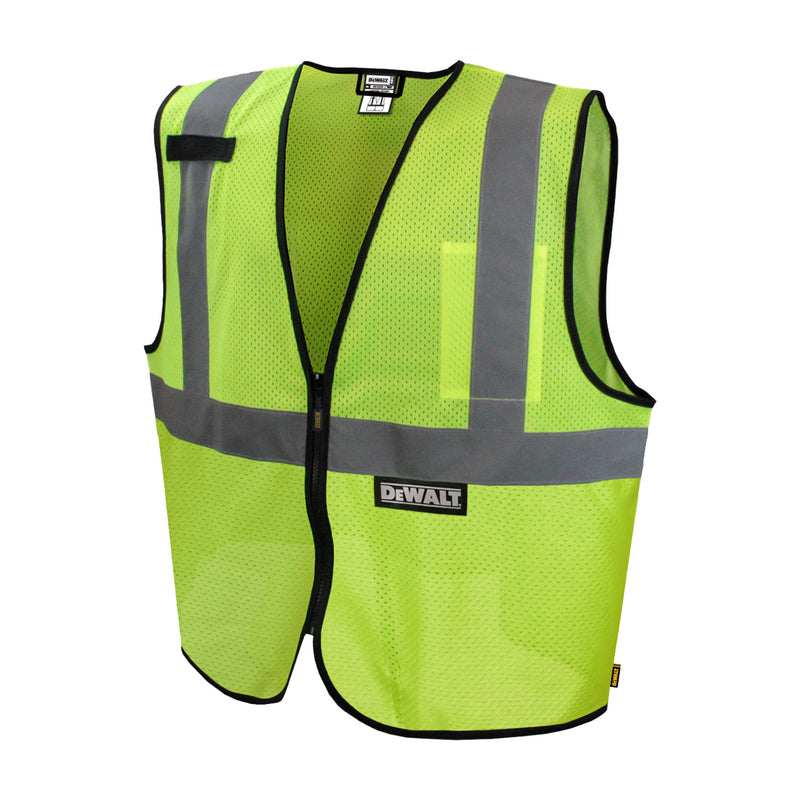 DeWalt Reflective Class 2 Hi-Vis Safety Vest Green XL