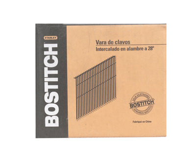 Bostitch 2-3/8 in. Angled Strip Coated Stick Nails 28 deg 2000 pk