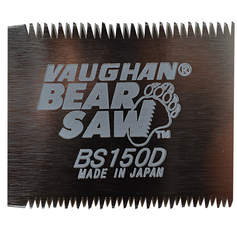 Vaughan Bear Saw 5-1/2 in. Carbon Steel Pull Stroke Thin Blade Double Edge Pull Saw 17 and 21 TPI Fi