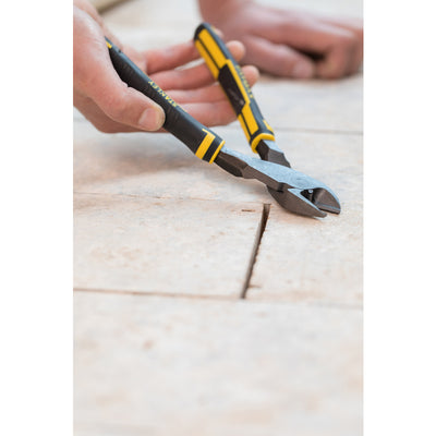 Stanley FatMax 8 in. Carbon Steel Angled Diagonal Cutting Pliers
