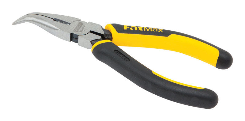 Stanley FatMax 6-3/8 in. Carbon Steel Bent Long Nose Pliers