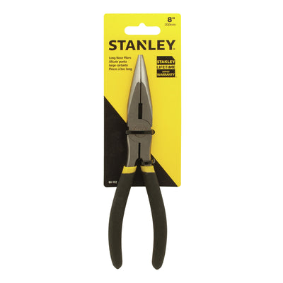 Stanley 8 in. Steel Fixed Joint Long Nose Pliers