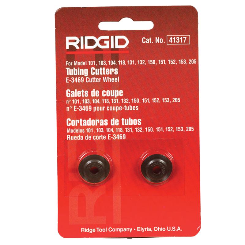 Ridgid 1 1/8 in. Replacement Cutter Wheel Black