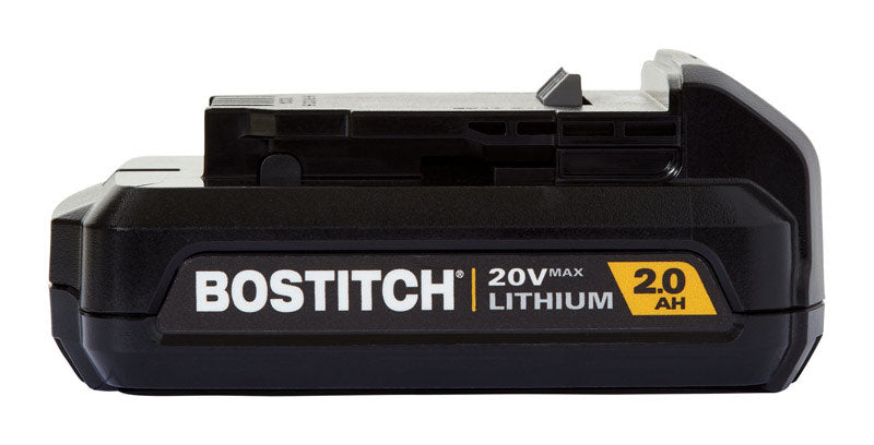 Bostitch 20 V 2 amps Lithium-Ion Battery 1 pc