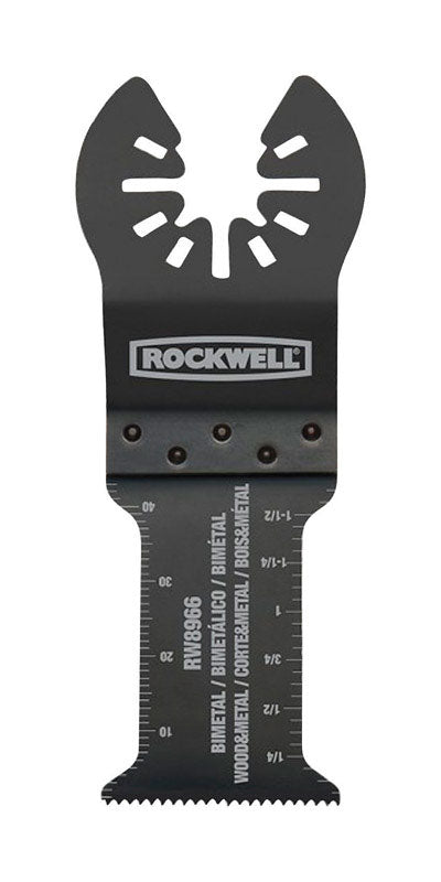 Rockwell 1-13/16 in. L Bi-Metal Plunge Cut Oscillating Blade 1 pk