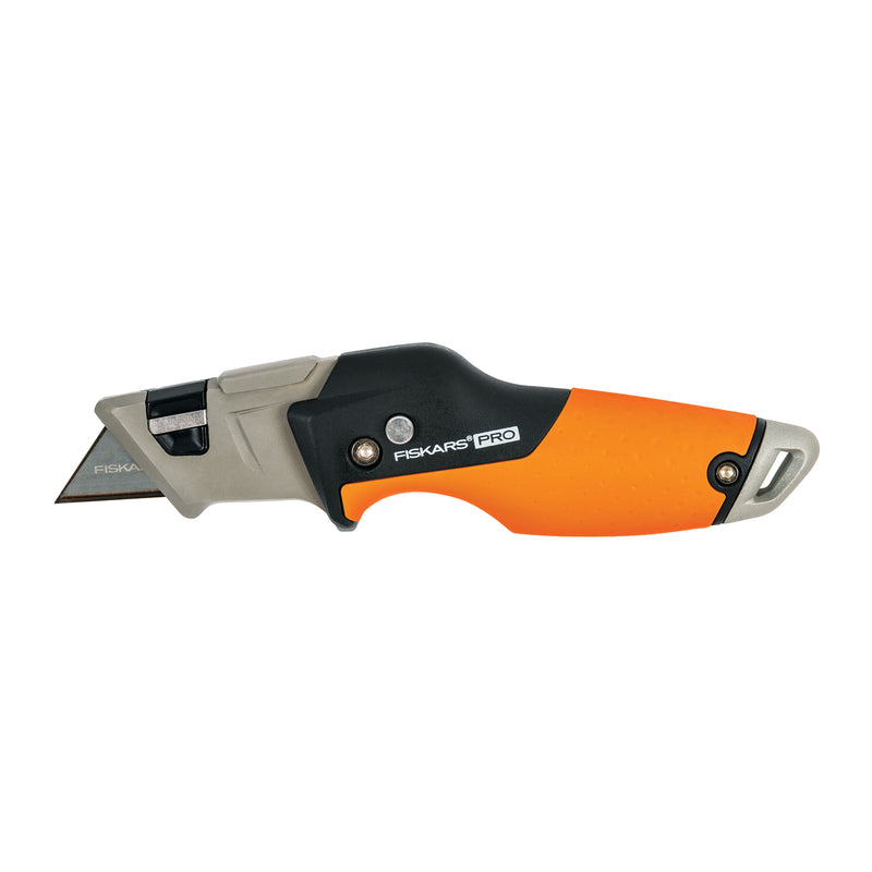 Fiskars Pro 5 in. Folding Pro Utility Knife Orange 1 pk