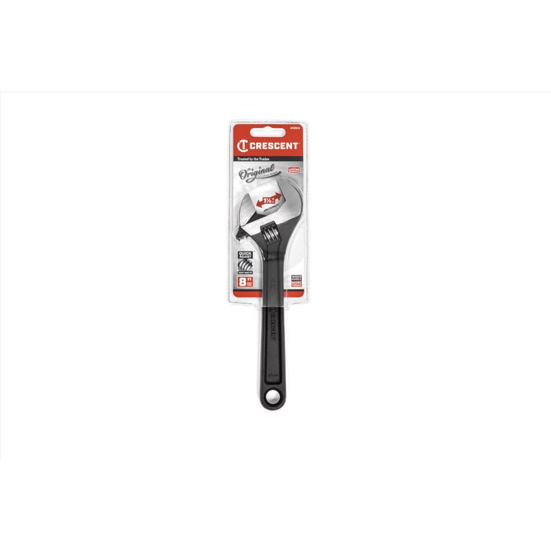 Crescent Metric and SAE Adjustable Wrench 8 in. L 1 pk