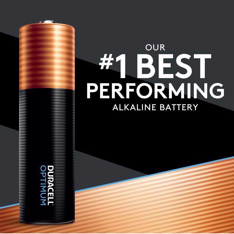 Duracell Optimum AAA Alkaline Batteries 4 pk Carded