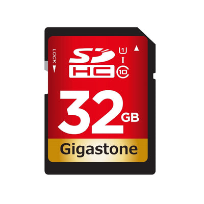 Gigastone 32 GB SDHC Flash Memory Card 1 pk
