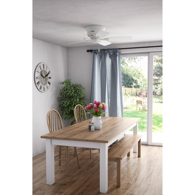 Hunter Low Profile 42 in. White Indoor Ceiling Fan