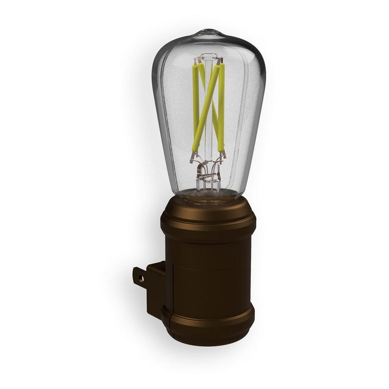 Westek Automatic Plug-in Vintage Edison LED Night Light