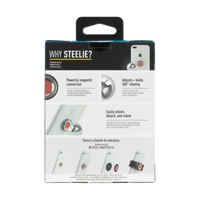 Nite Ize Steelie Black Ultra Strong Dash Kit For All Mobile Devices