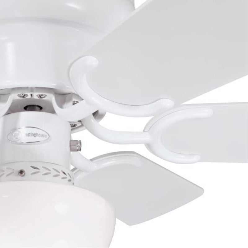 Westinghouse Petite 30 in. White LED Indoor Ceiling Fan