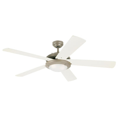 Westinghouse Comet 52 in. Brushed Pewter Brown LED Indoor Ceiling Fan