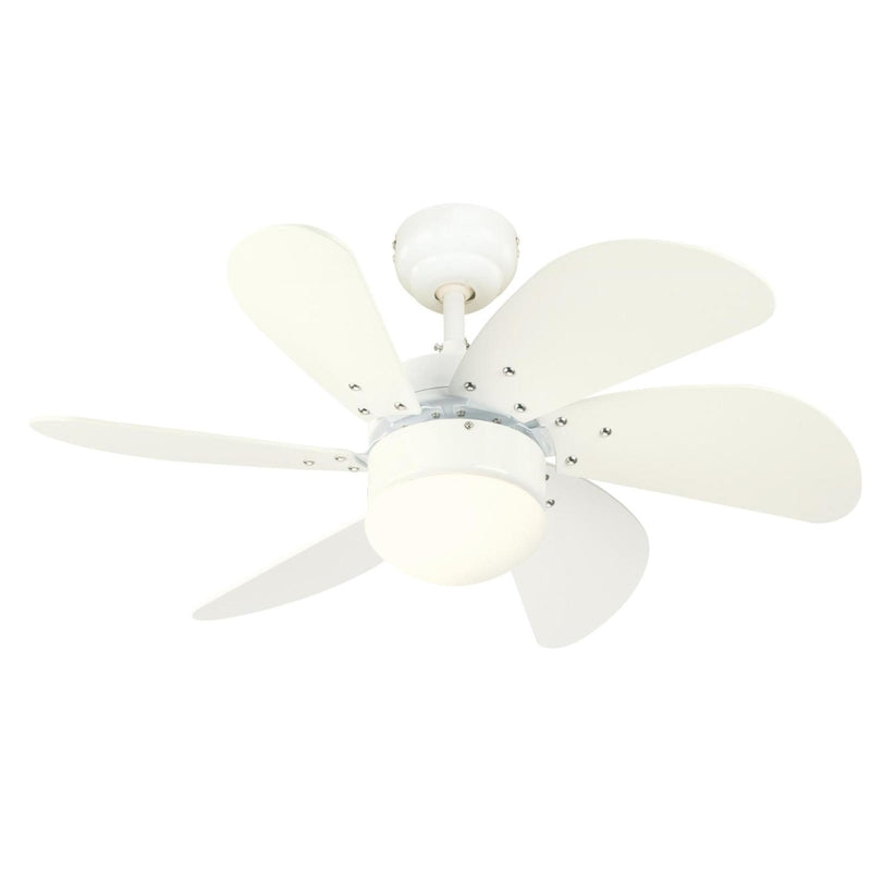 Westinghouse Turbo Swirl 30 in. White LED Indoor Ceiling Fan